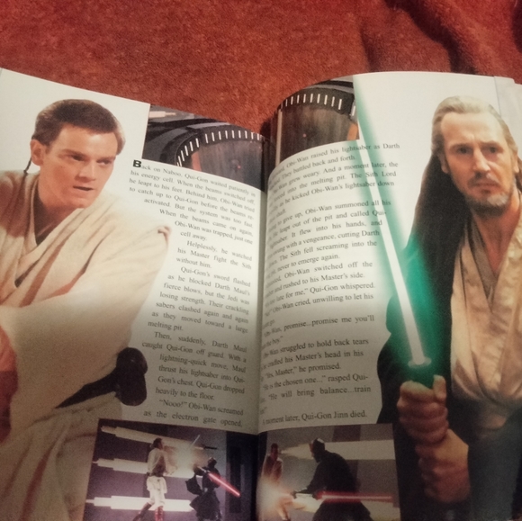 Star Wars Story Book- Movie Episode1- The Phantom Menace- Story by G.Lucas - Picture 3 of 6